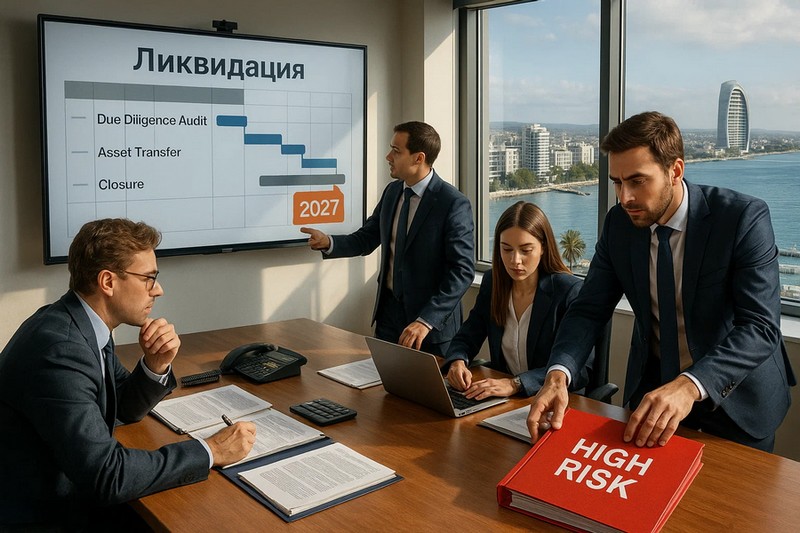 ликвидация фирмы на Кипре 2026