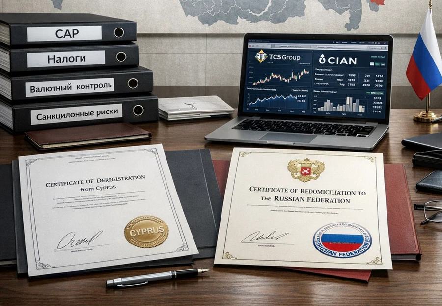 Порядок редомициляции с Кипра в РФ 2026